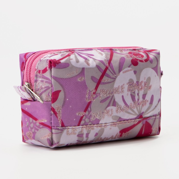 Косметичка дорожная, отдел на молнии, цвет розовый
Косметичка дорожная, отдел на молнии, цвет розовый