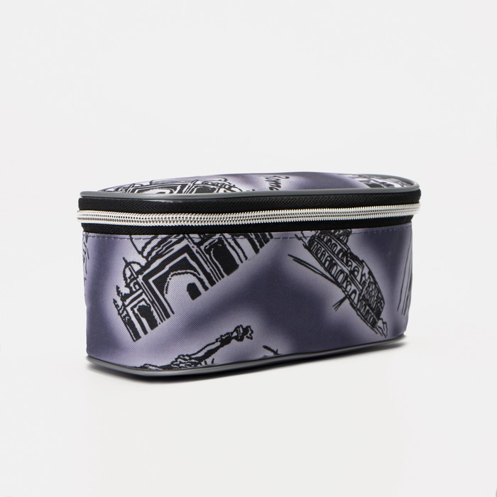 Косметичка на молнии, цвет сиреневый
Косметичка на молнии, цвет сиреневый