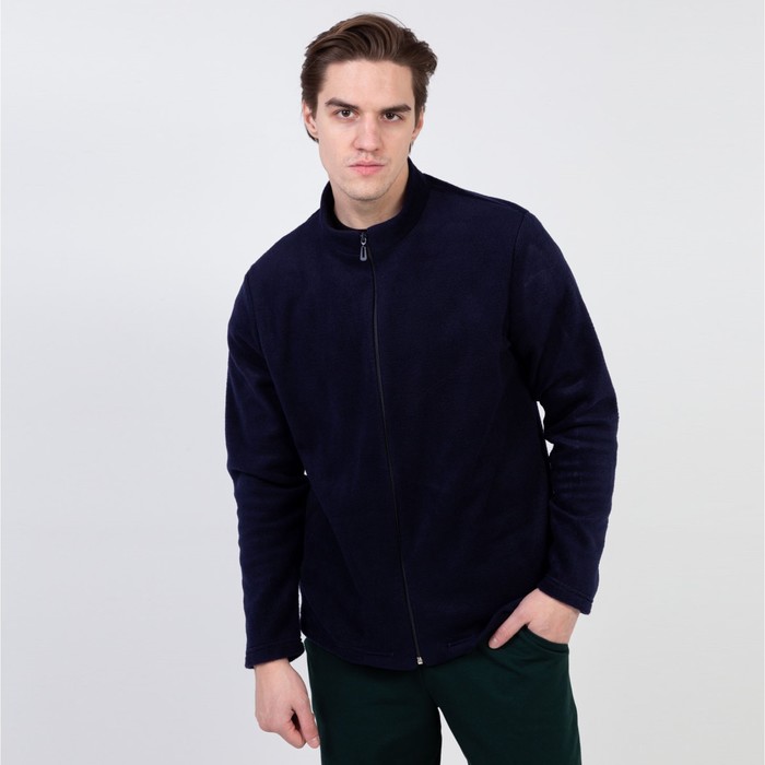 Толстовка мужская, цвет синий, размер 50 
Толстовка мужская, цвет синий, размер 50