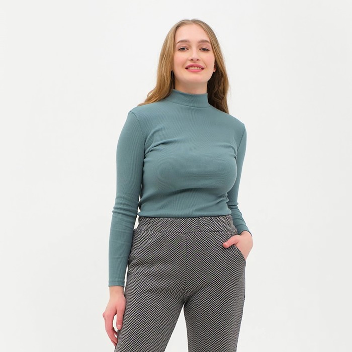 Водолазка женская, цвет хаки, размер 48
Водолазка женская, цвет хаки, размер 48