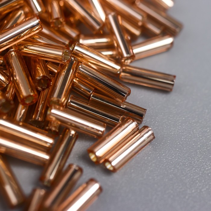 Стеклярус металлизированный "Hobby time", 6 мм, 60 гр. персиковый, №13
Стеклярус металлизированный "Hobby time", 6 мм, 60 гр. персиковый, №13