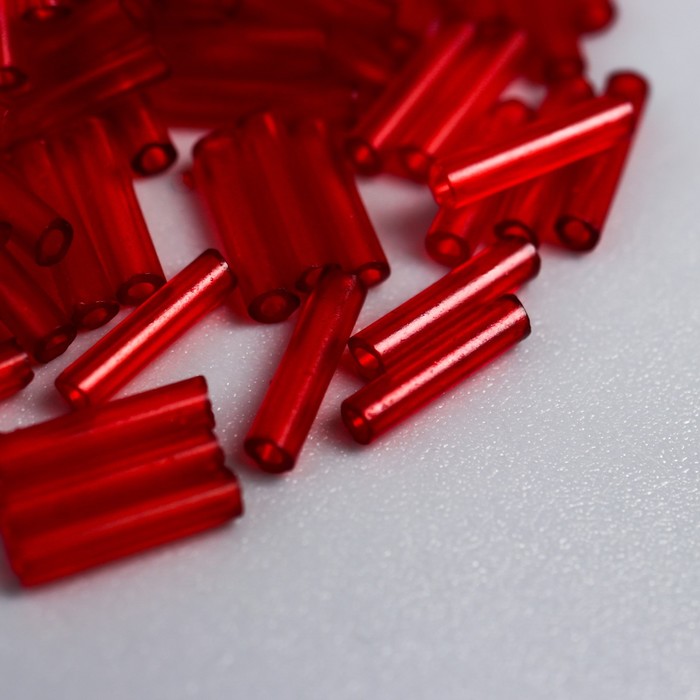 Стеклярус прозрачный "Hobby time", 6 мм, 60 гр. красный, №4
Стеклярус прозрачный "Hobby time", 6 мм, 60 гр. красный, №4