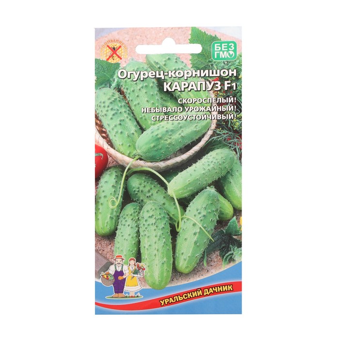 Семена Огурец "Карапуз", F1, 10 шт.
Семена Огурец "Карапуз", F1, 10 шт.
