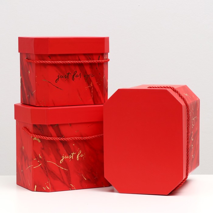 Набор коробок 3 в 1, красный,18.5 х 14 х 15 - 21 х 16 х 18,5 - 23 х 18 х 21,5 см
Набор коробок 3 в 1, красный,18.5 х 14 х 15 - 21 х 16 х 18,5 - 23 х 18 х 21,5 см