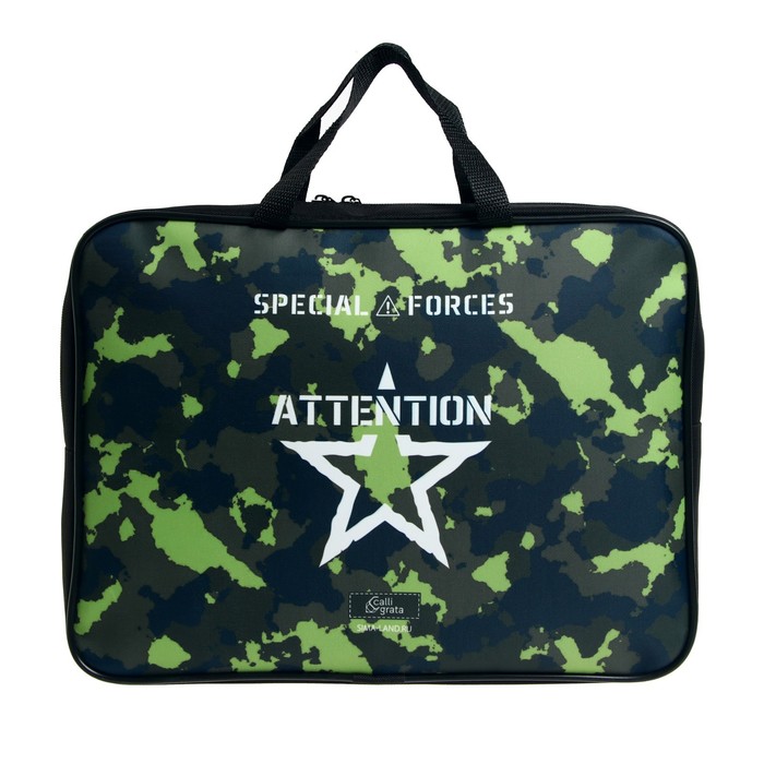 Папка с ручками текстиль А4 Calligrata 350 х 270 х 70 мм "Камуфляж"
Папка с ручками текстиль А4 Calligrata 350 х 270 х 70 мм "Камуфляж"