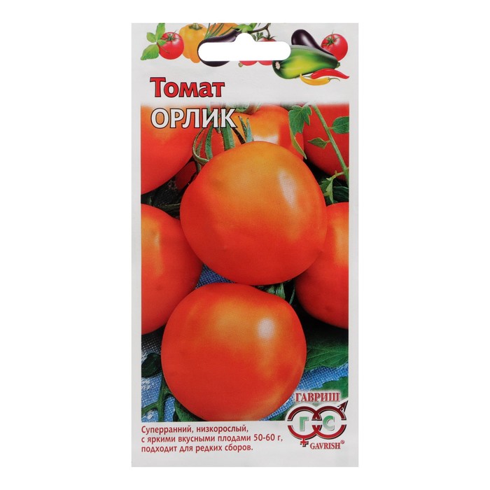 Семена Томат "Орлик", 0,1 г
Семена Томат "Орлик", 0,1 г