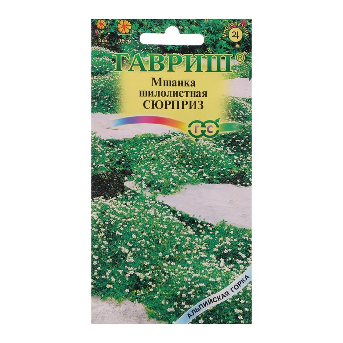 Семена цветов "Гавриш" Мшанка "Сюрприз", 0,02 г
Семена цветов "Гавриш" Мшанка "Сюрприз", 0,02 г