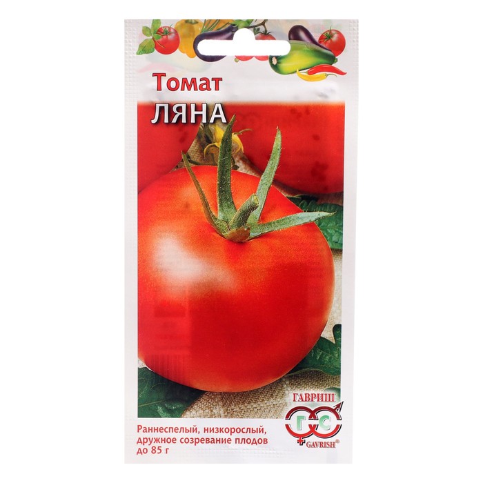 Семена Томат "Гавриш" "Ляна", 0,1 г
Семена Томат "Гавриш" "Ляна", 0,1 г