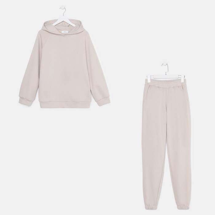 Костюм женский (толстовка и брюки) MIST, р. 44-46, бежевый 
Костюм женский (толстовка и брюки) MIST, р. 44-46, бежевый