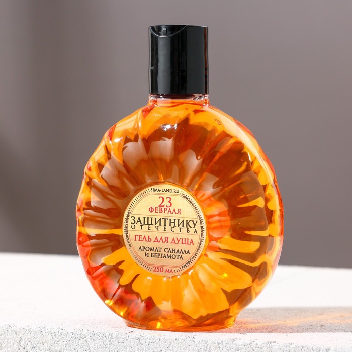 Гель для душа «Защитнику отечества», 250 мл, аромат сандала и бергамота
Гель для душа «Защитнику отечества», 250 мл, аромат сандала и бергамота
