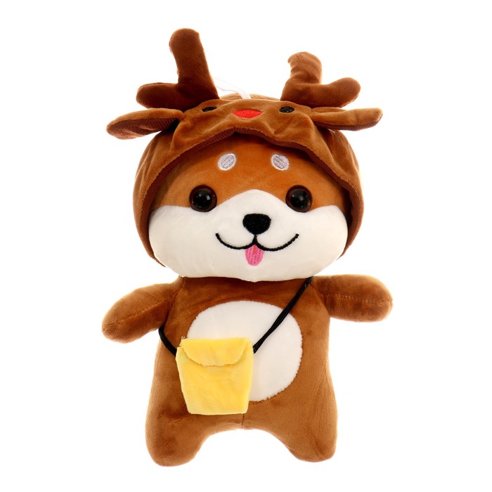Мягкая игрушка «Корги», ушки оленя, МИКС
Мягкая игрушка «Корги», ушки оленя, МИКС