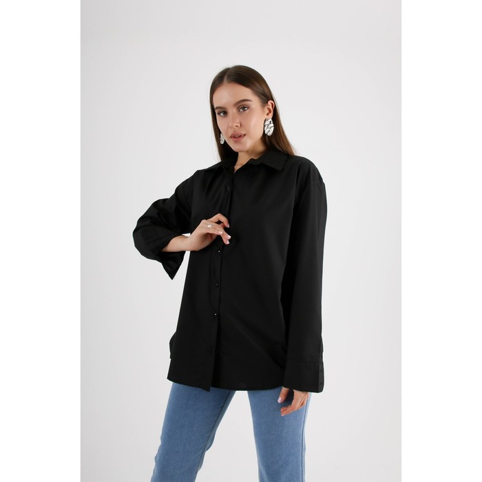 Рубашка базовая SL, оверсайз 42-44, чёрный
Рубашка базовая SL, оверсайз 42-44, чёрный