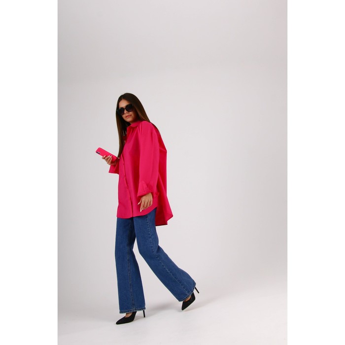 Рубашка базовая SL, оверсайз 50-52, фуксия
Рубашка базовая SL, оверсайз 50-52, фуксия