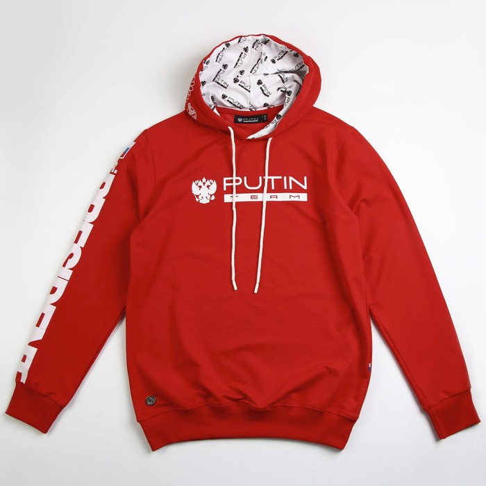 Толстовка Putin team, Mr. President, красная, размер 50-52
Толстовка Putin team, Mr. President, красная, размер 50-52