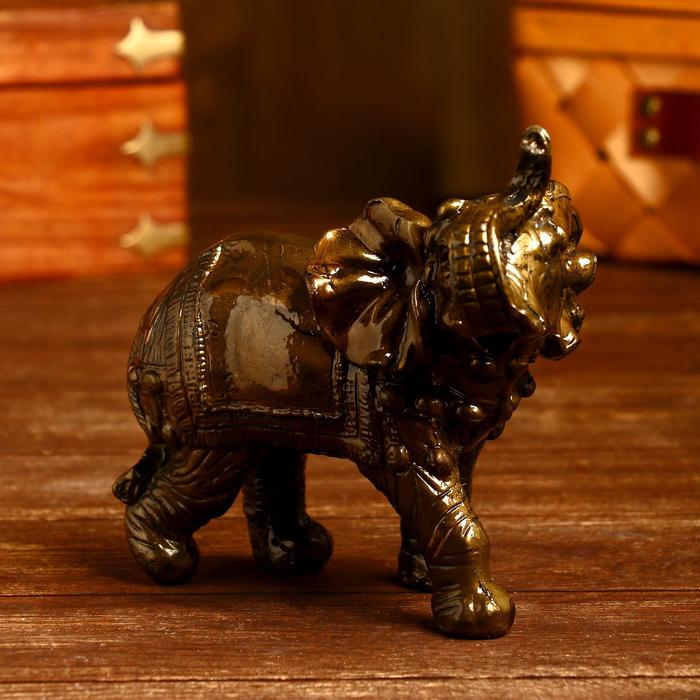 Сувенир бронза "Царский слон" 12х18х17 см
Сувенир бронза "Царский слон" 12х18х17 см