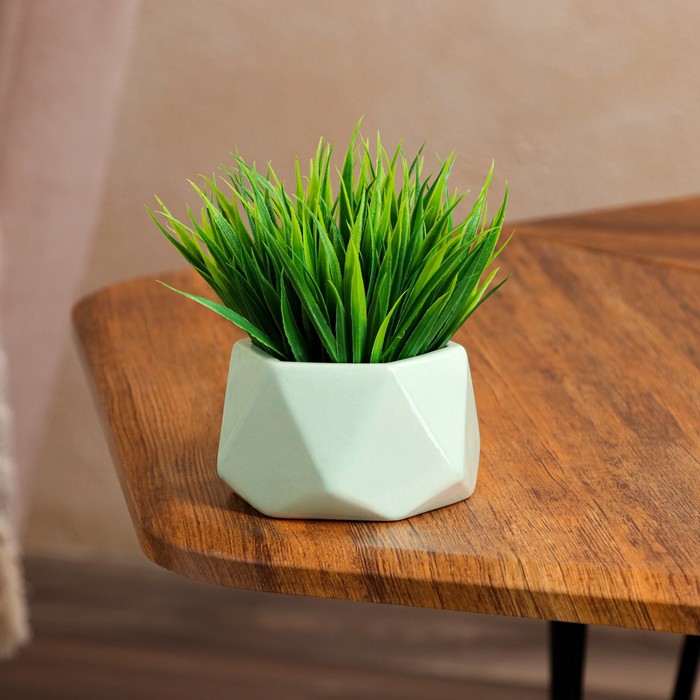 Кашпо "Оригами", зелёное, керамика, 0.2 л
Кашпо "Оригами", зелёное, керамика, 0.2 л