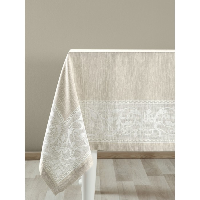 Скатерть водонепроницаемая Turkish line, размер 160x220 см, цвет бежевый
Скатерть водонепроницаемая Turkish line, размер 160x220 см, цвет бежевый
