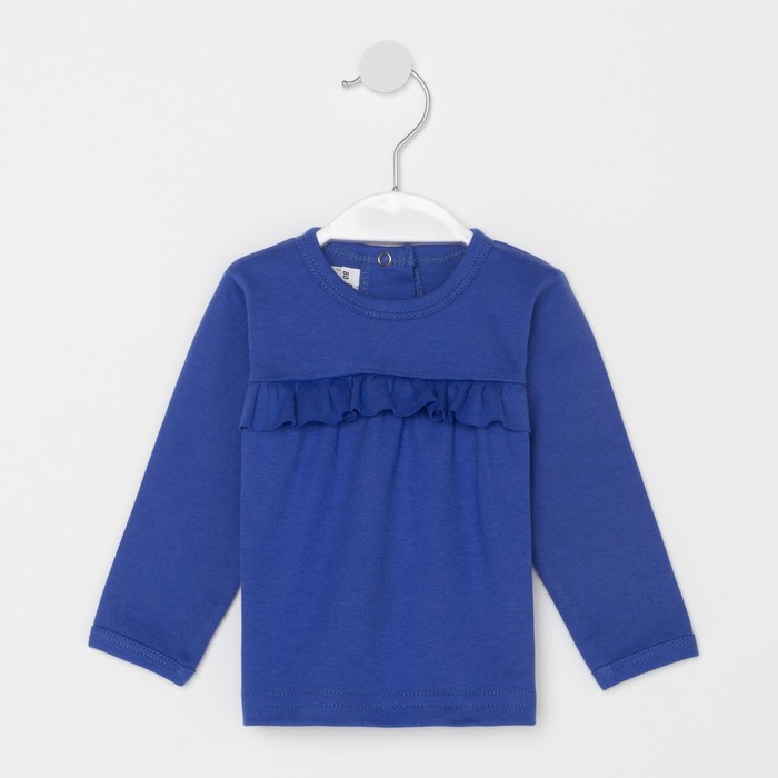 Лонгслив для девочки, цвет синий, рост 80 см
Лонгслив для девочки, цвет синий, рост 80 см