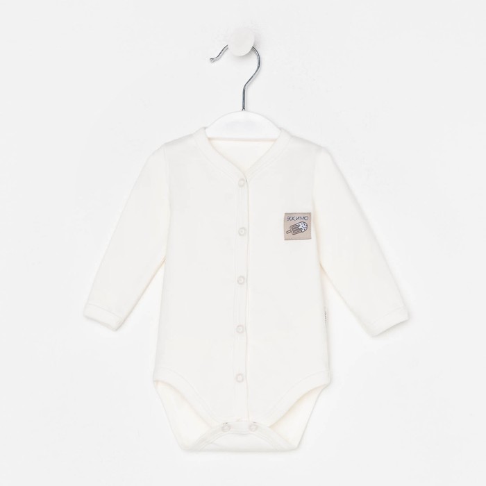 Боди детское, цвет молочный, рост 68 см 
Боди детское, цвет молочный, рост 68 см