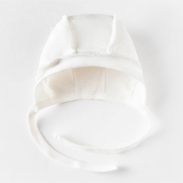 Чепчик детский, цвет молочный, рост 62 см
Чепчик детский, цвет молочный, рост 62 см