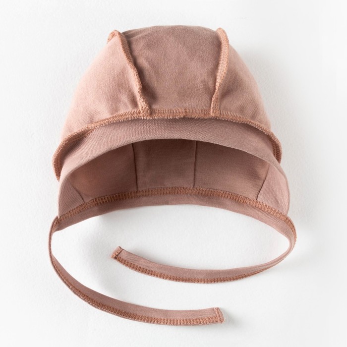 Чепчик детский, цвет бежевый, рост 62 см
Чепчик детский, цвет бежевый, рост 62 см