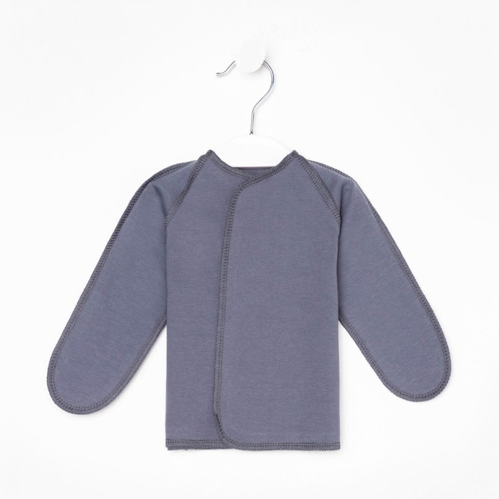 Распашонка детская, цвет графит, рост 62 см
Распашонка детская, цвет графит, рост 62 см