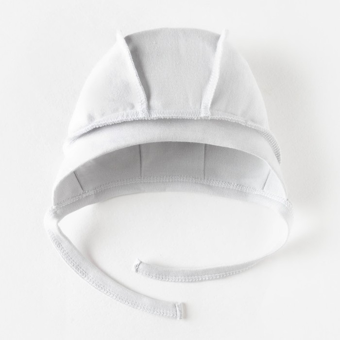 Чепчик детский, цвет серый, рост 56 см
Чепчик детский, цвет серый, рост 56 см