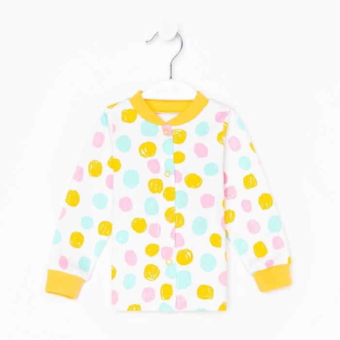 Кофточка детская, цвет белый, рост 62 см
Кофточка детская, цвет белый, рост 62 см