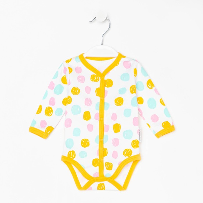 Боди детское, цвет белый, рост 68 см
Боди детское, цвет белый, рост 68 см