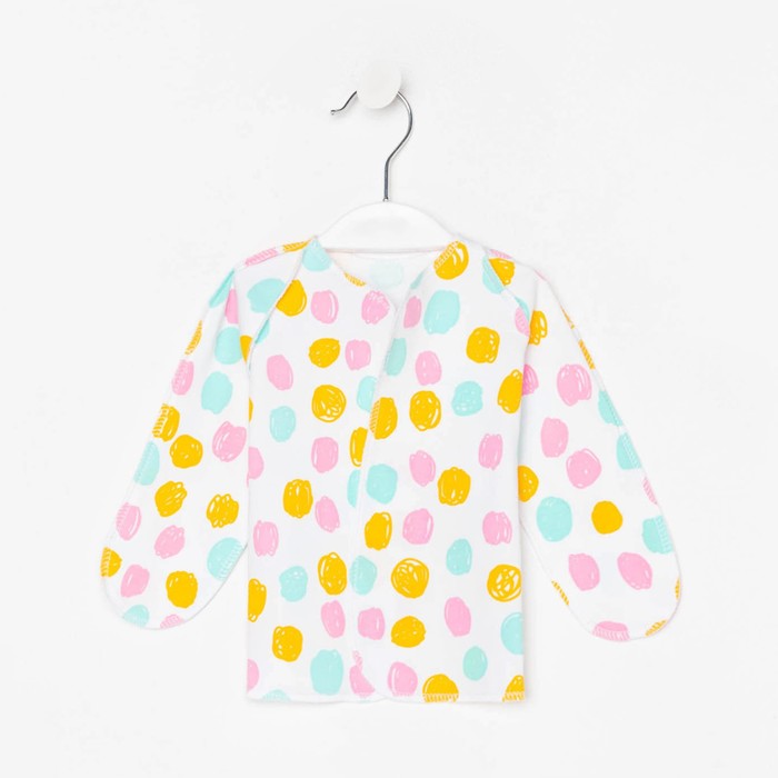 Распашонка детская, цвет белый, рост 56 см
Распашонка детская, цвет белый, рост 56 см