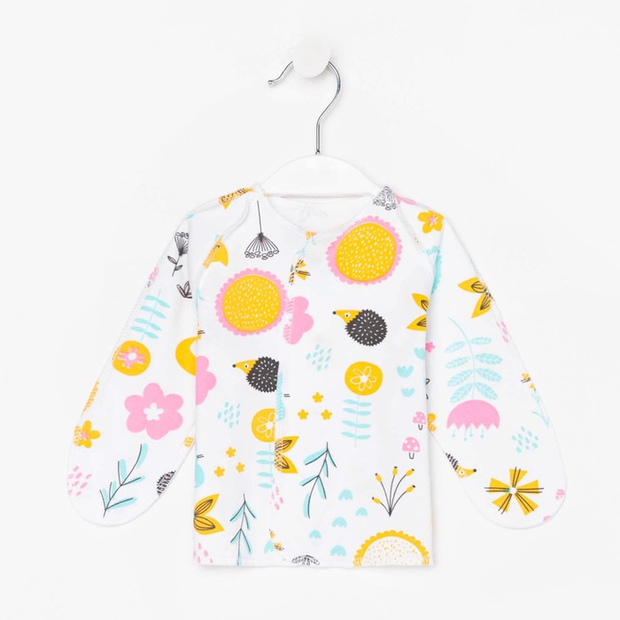 Распашонка детская, цвет белый/лиса, рост 56 см
Распашонка детская, цвет белый/лиса, рост 56 см