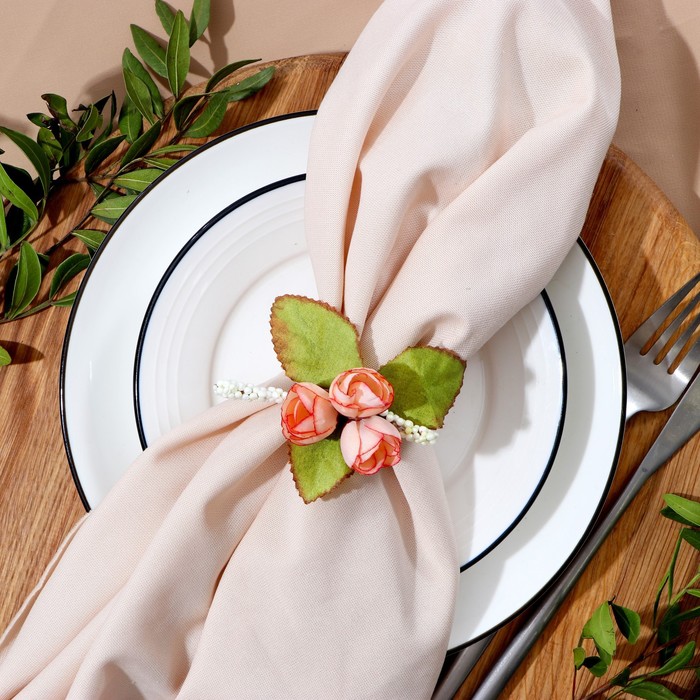 Кольцо для салфеток «Розовый цветок»
Кольцо для салфеток «Розовый цветок»