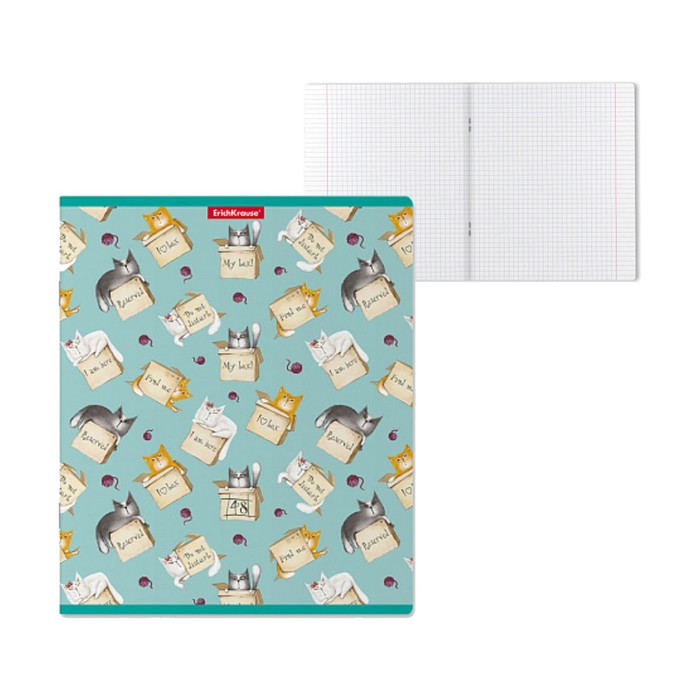 Тетрадь 48 листов в клетку ErichKrause Cat Boх, обложка мелованный картон, блок офсет, белизна 100%, с принтом
Тетрадь 48 листов в клетку ErichKrause Cat Boх, обложка мелованный картон, блок офсет, белизна 100%, с принтом