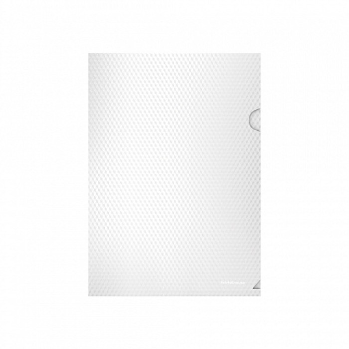 Папка-уголок А4, 180 мкм, ErichKrause Diamond Total White, с тиснением, полупрозрачная, белая
Папка-уголок А4, 180 мкм, ErichKrause Diamond Total White, с тиснением, полупрозрачная, белая