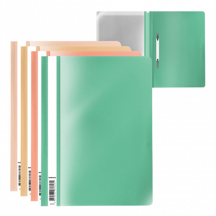 Папка-скоросшиватель А4 ErichKrause Matt Powder, 180 мкм, с теснением, прозрачный верх, микс
Папка-скоросшиватель А4 ErichKrause Matt Powder, 180 мкм, с теснением, прозрачный верх, микс