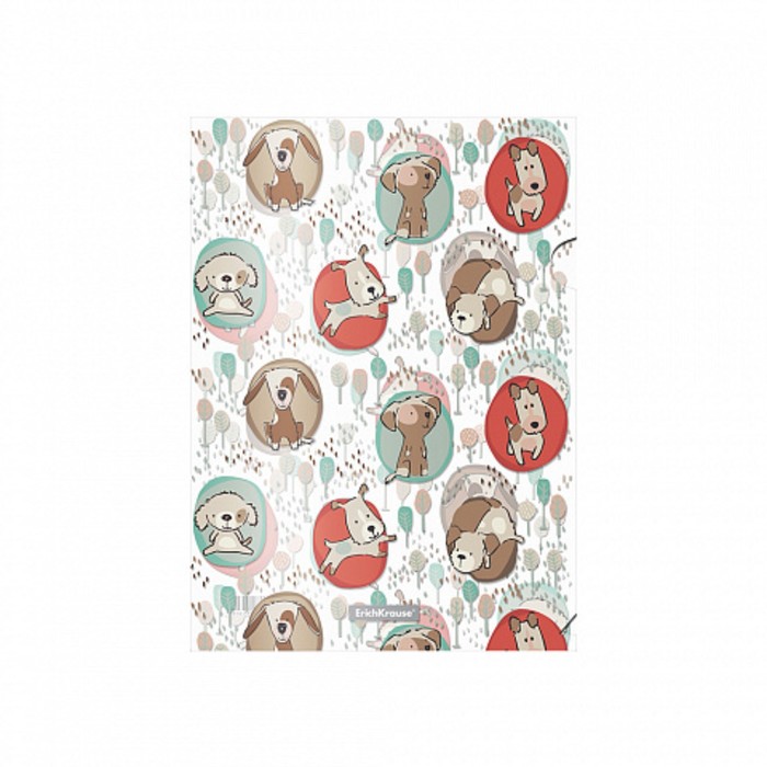 Папка-уголок А4, 160 мкм, ErichKrause Little Dogs, полупрозрачная, глянцевая, с принтом
Папка-уголок А4, 160 мкм, ErichKrause Little Dogs, полупрозрачная, глянцевая, с принтом