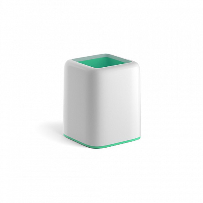 Подставка-стакан для пишущих принадлежностей ErichKrause Forte Pastel Mint, белая с мятной вставкой
Подставка-стакан для пишущих принадлежностей ErichKrause Forte Pastel Mint, белая с мятной вставкой