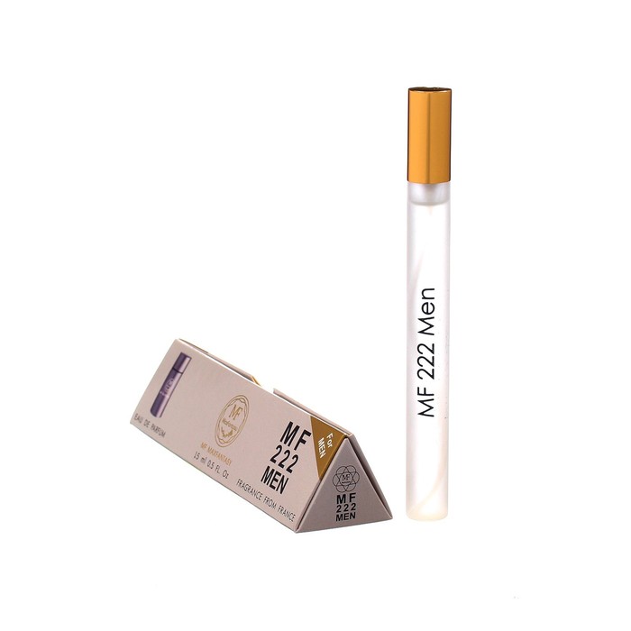 Духи мужские MF 222 Men, 15 мл
Духи мужские MF 222 Men, 15 мл