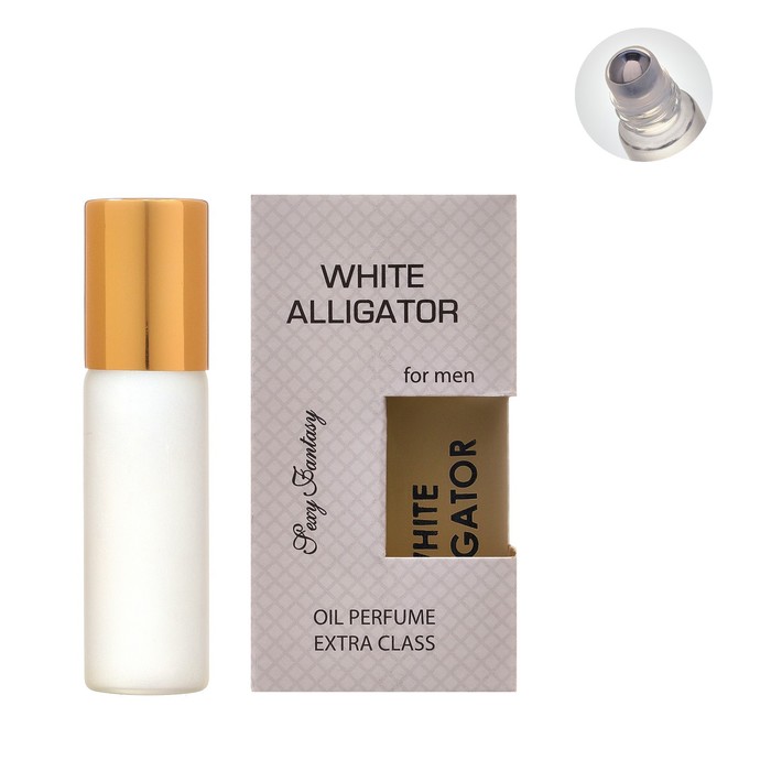 Духи масляные мужские White Alligator, 7 мл
Духи масляные мужские White Alligator, 7 мл