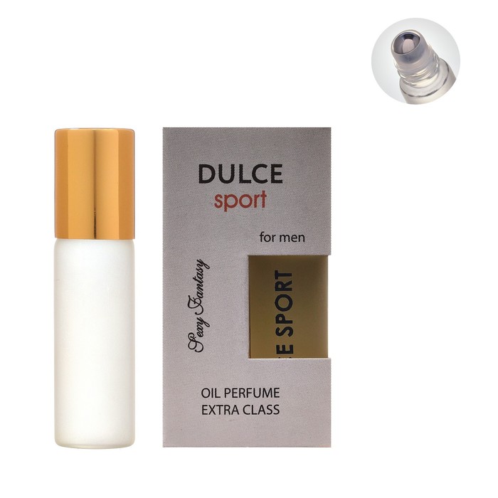 Духи масляные мужские Dulce Sport, 7 мл 
Духи масляные мужские Dulce Sport, 7 мл