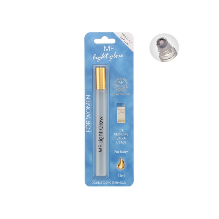 Духи масляные женские MF Light Glow, 15 мл 
Духи масляные женские MF Light Glow, 15 мл