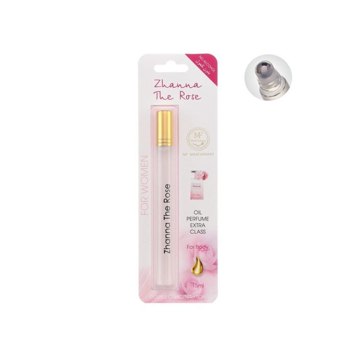 Духи масляные женские Zhanna The Rose, 15 мл
Духи масляные женские Zhanna The Rose, 15 мл
