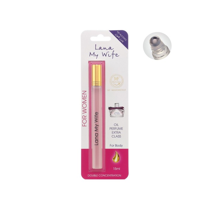 Духи масляные женские Lana My Wife, 15 мл
Духи масляные женские Lana My Wife, 15 мл