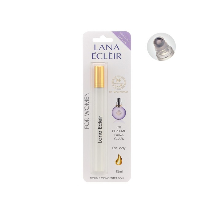 Духи масляные женские Lana Ecleir, 15 мл
Духи масляные женские Lana Ecleir, 15 мл