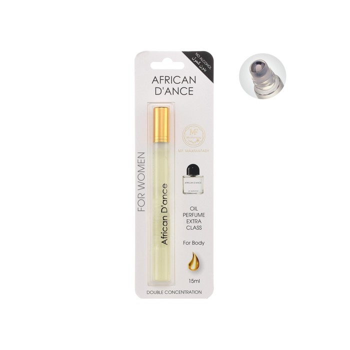Духи масляные женские African D'ance, 15 мл
Духи масляные женские African D'ance, 15 мл