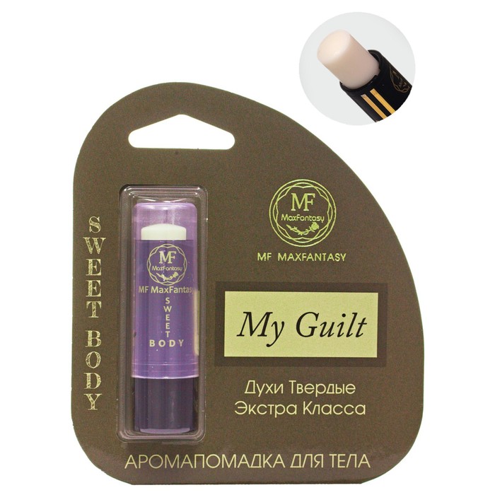 Духи твердые женские My Guilt, 5,6 гр
Духи твердые женские My Guilt, 5,6 гр