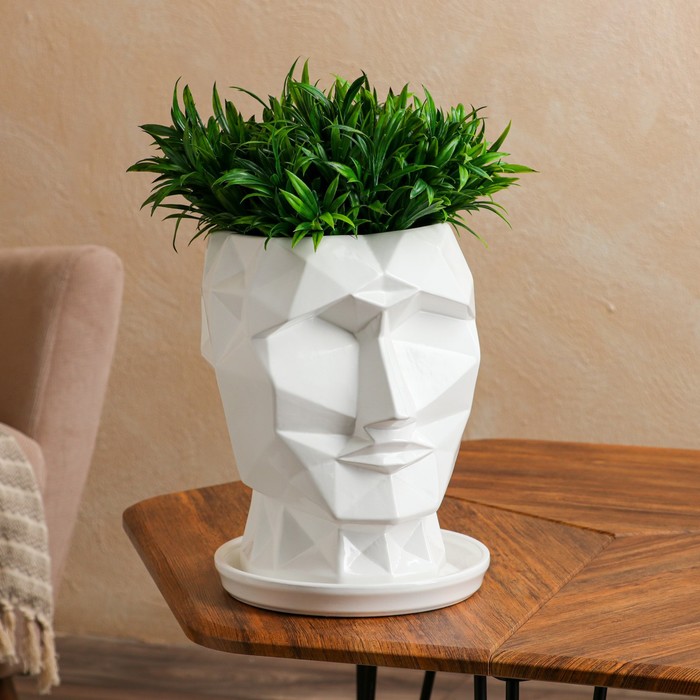 Горшок для цветов "Кай", белый, глянец, 6 л
Горшок для цветов "Кай", белый, глянец, 6 л