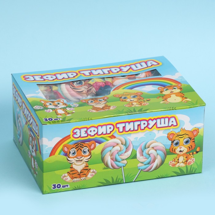 Зефир на палочке "Зефирная косичка. Тигруша", 9 г
Зефир на палочке "Зефирная косичка. Тигруша", 9 г