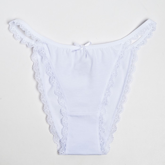 Трусы женские, цвет белый, размер 44
Трусы женские, цвет белый, размер 44