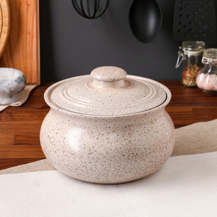 Супник "Гранит", кремовый, 3 л
Супник "Гранит", кремовый, 3 л